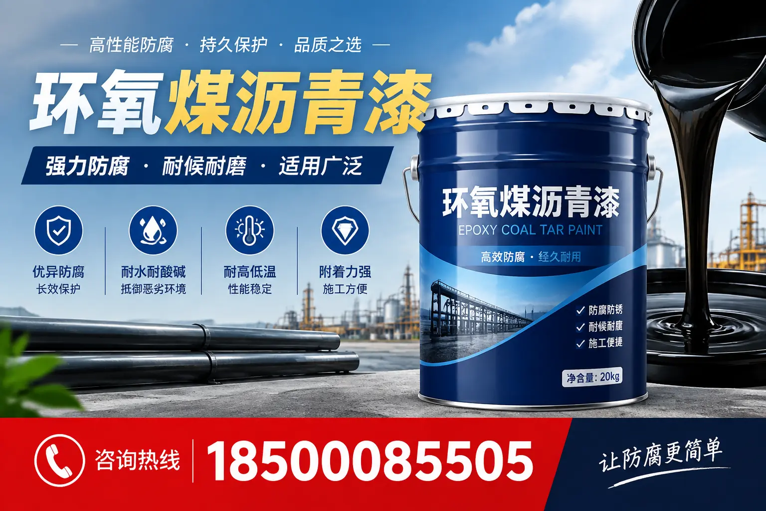 环氧煤沥青漆在不同气候条件下的表现分析，六安适用性